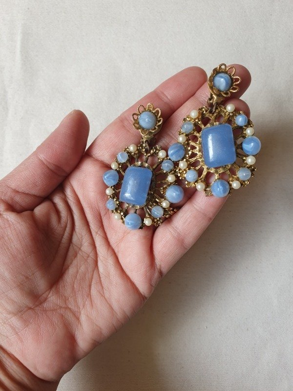 Producto - Aros Clips 60s Las Glicinas de Susana - 1