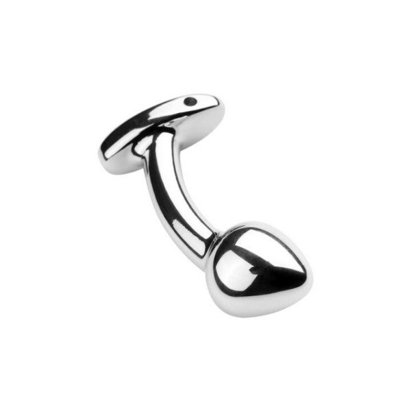 Producto - Plug Anal Metalico Curvado Small