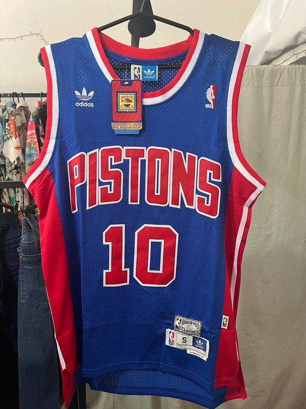 Producto - Camiseta NBA Pistons Rodman Retro Orig.