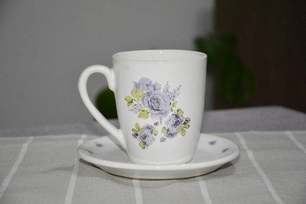 Producto - DESAYUNADOR - FLORCITAS LILAS