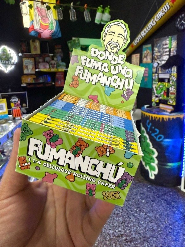 Producto - SEDAS FUMANCHU CELULOSA 1 1/4 - PAPELILLOS TRANSPARENTES NATURALES