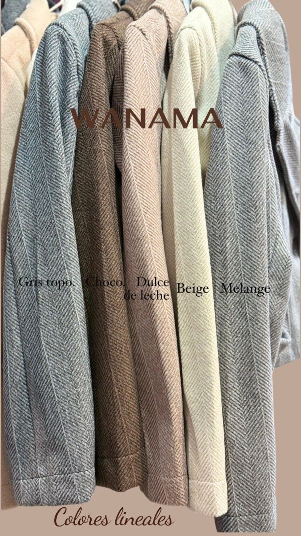 Producto - Tapado de paño Corto Wanama - 1