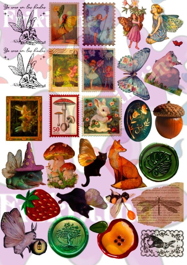 Producto - Pack Sticker Hadas - 2
