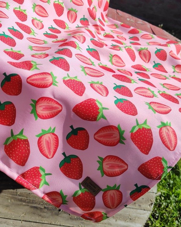 Producto - MANTA - frutillas
