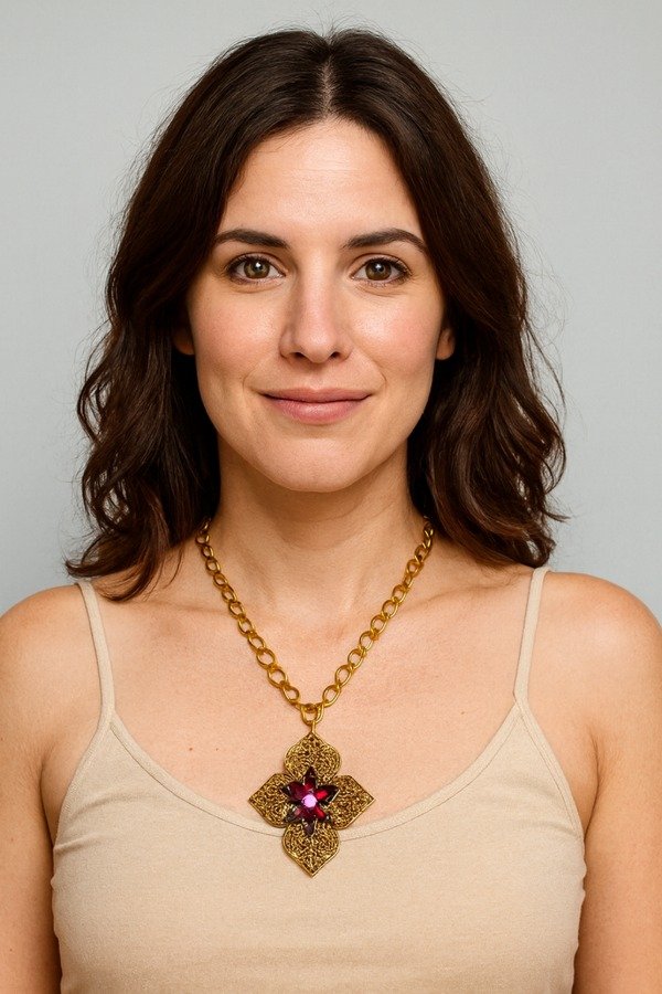 Producto - Collar Chantal- Bronce