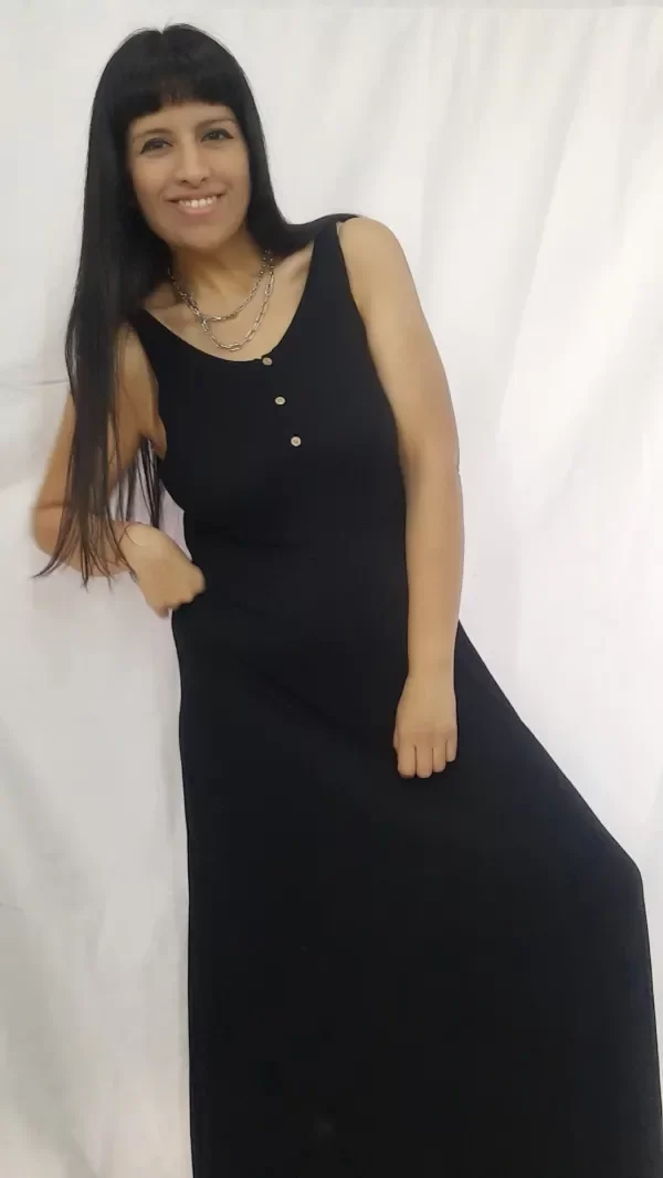 Producto - Vestido largo con botones