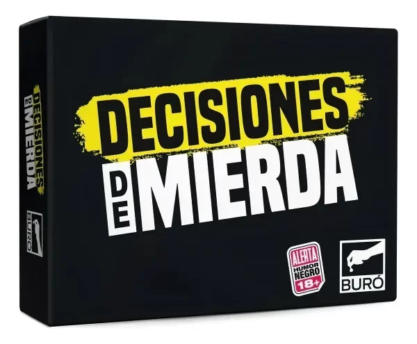 Producto - Decisiones De Mierda - Buró - Juego para Previas