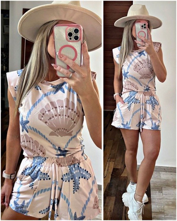 Producto - PREVENTA - Conjunto Any Corto MEDITERRÁNEO