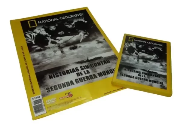 Producto - National Geographic Historias Sin Contar De La Segunda Guerra Dvd + Poster - 0