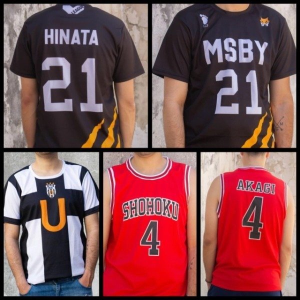 Producto - Remeras deportivas Haikyuu - Slam Dunk - Blue Lock (Ingrese para elegir modelo)