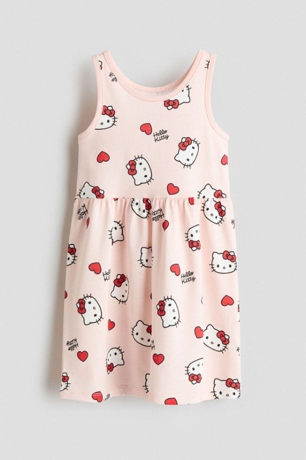Producto - HyM. Vestido Kitty rosa corazones