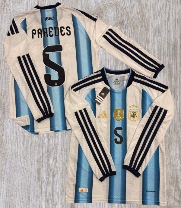 Producto - Camiseta Titular Manga Larga AFA Paredes
