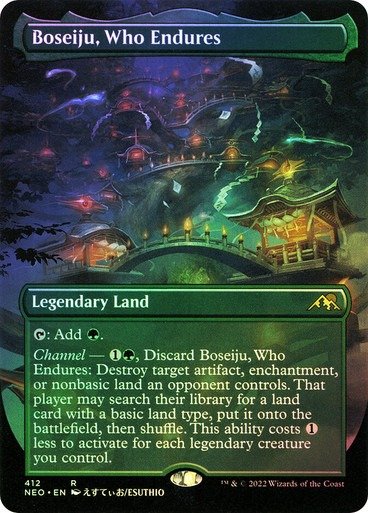 Producto - Boseiju, Who Endures (Borderless Foil)
