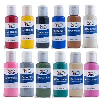 Producto - PINTURA ACRILICA TRADICIONAL ALBA X 60CC