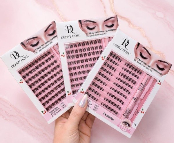 Producto - Pestañas postizas punto por punto -Debby Rose