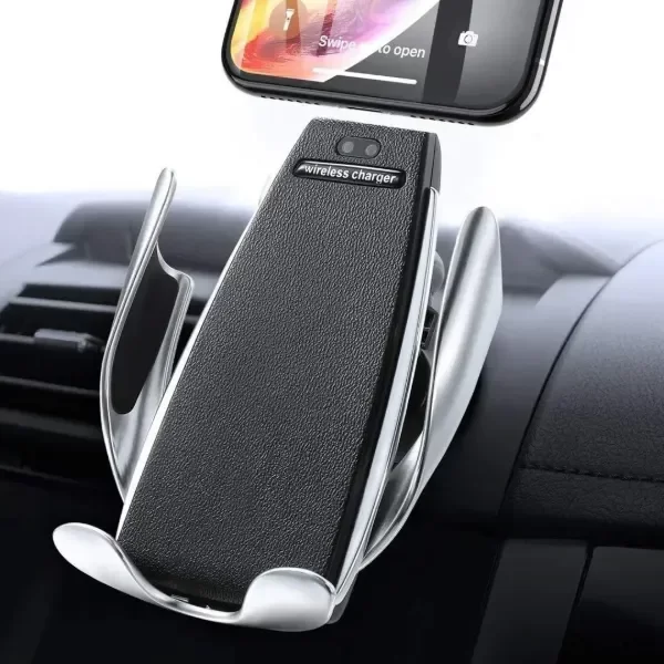 Producto - Soporte Celular Auto Cargador Inalámbrico Wireless 2 Soporte