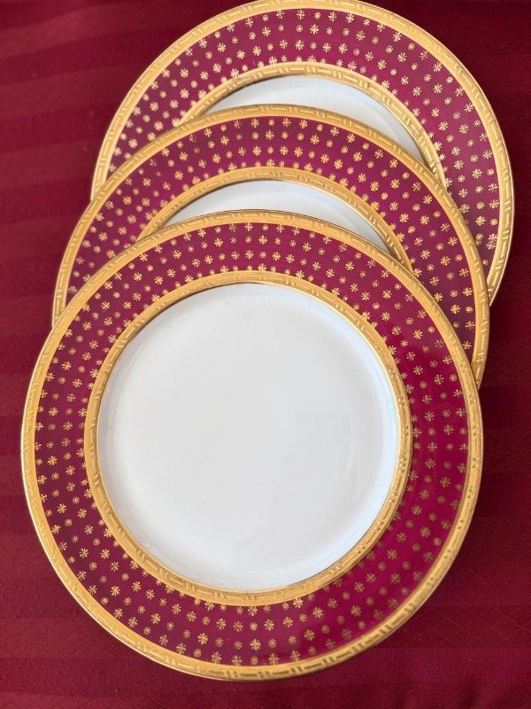 Producto - Plato Limoges Burdeos - 0