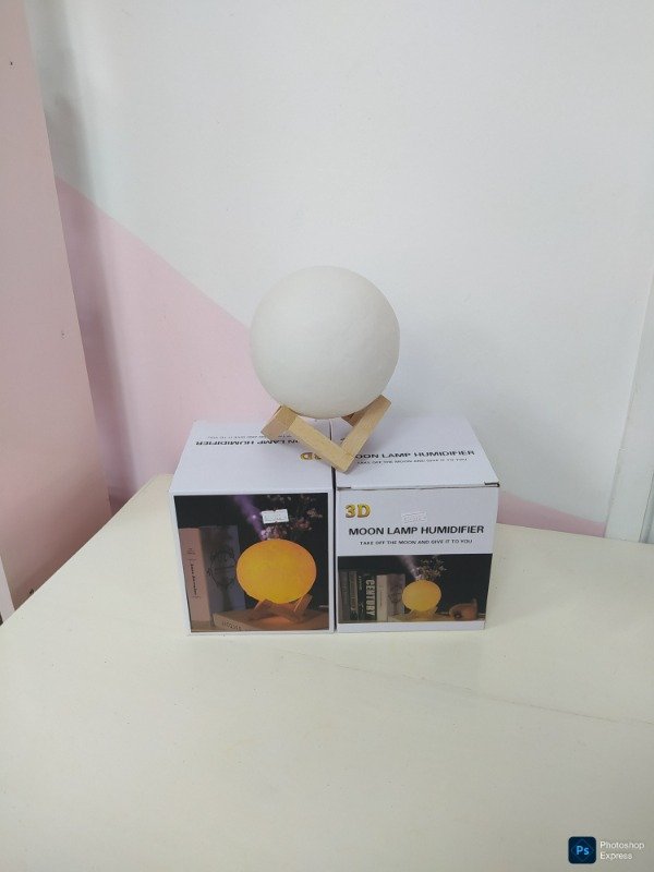 Producto - Lámpara humidificador luna - 1