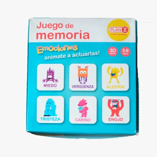 Producto - Emociones - juego de memoria - 30 piezas