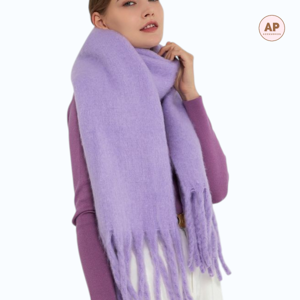 Producto - BUFANDA NUBE LAVANDA