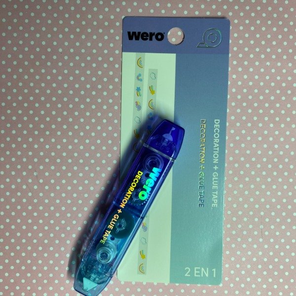 Producto - 2 en 1 - Pegamento y deco tape - Wero