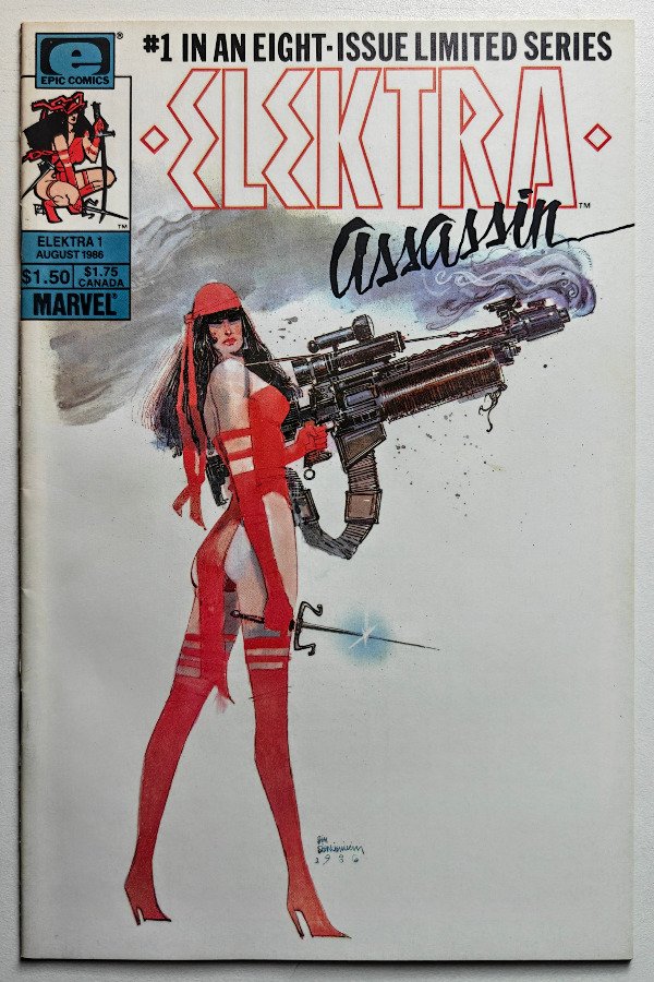 Producto - Elektra Assassin #1 (1986) - Clásico 1er número por Frank Miller y Sienkiewicz