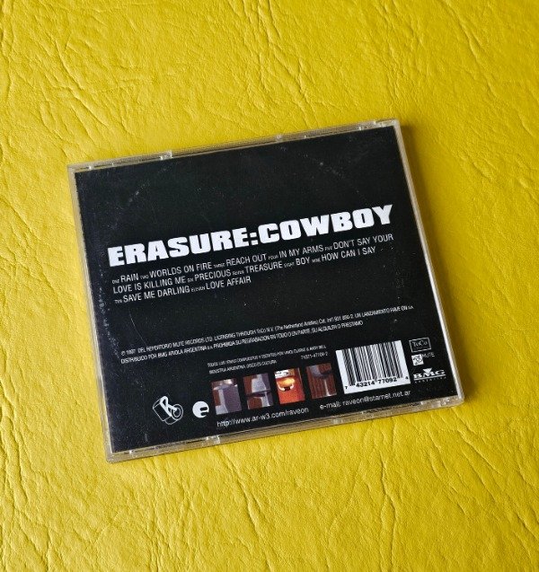 Producto - ERASURE ''Cowboy'' - 1