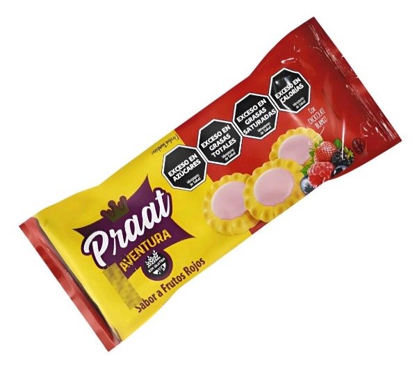 Producto - GALLETAS PRAAT AVENTURA FRUTOS ROJOS