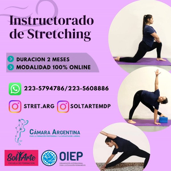 Producto - INSTRUCTORADO DE STRETCHING