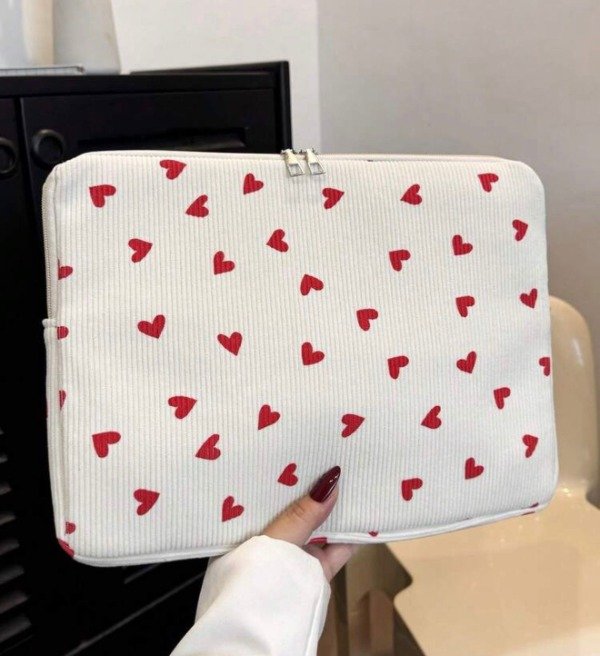 Producto - Funda notebook morley soft corazones