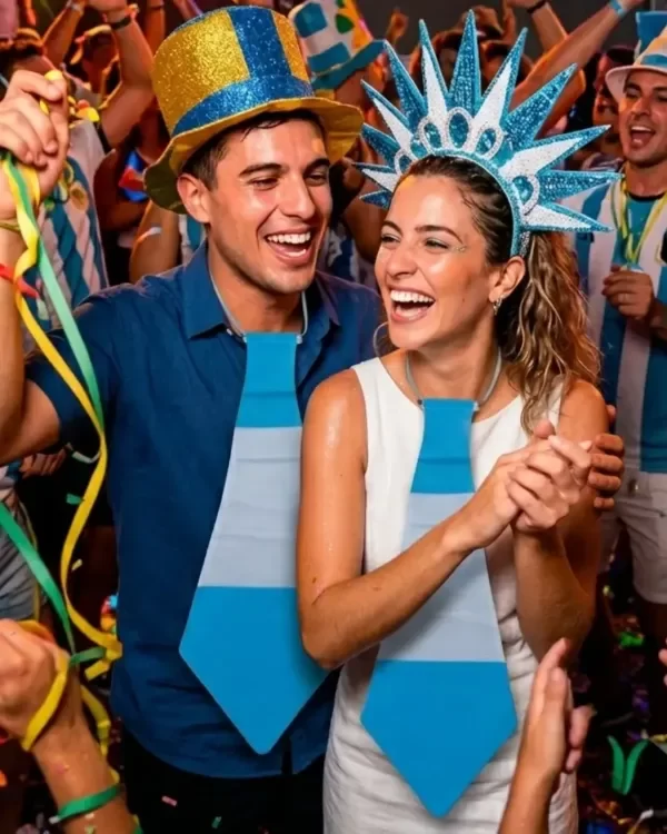 Producto - Corbata De Argentina Cotillon Fiestas - 0