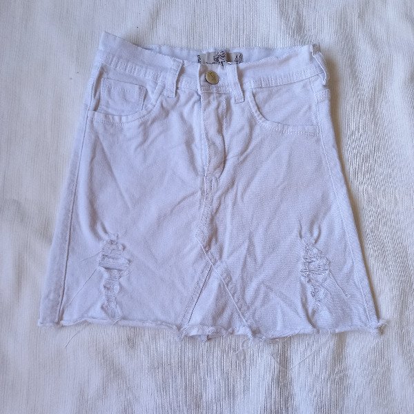 Producto - Pollera blanca (T. 34)