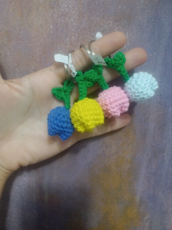 Producto - Llavero Tulipan Mini - Finigurumis