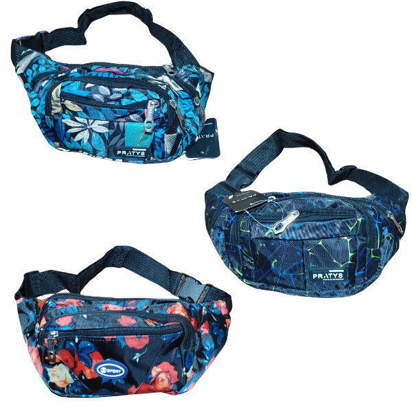 Producto - Riñonera Urbana 4 Bolsillos Ideal Viajes deporte Pratys unisex - 4