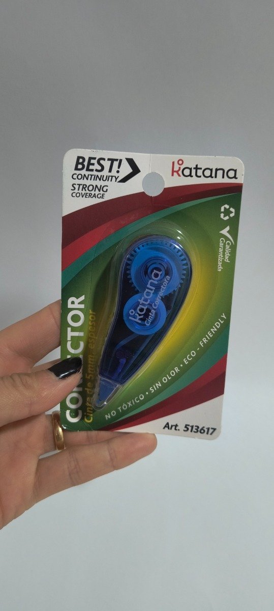 Producto - Corrector katana diseño azul