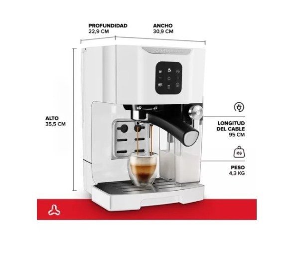 Producto - CAFETERA ULTRACOMB ESPRESSO 20 BARES CE-6111