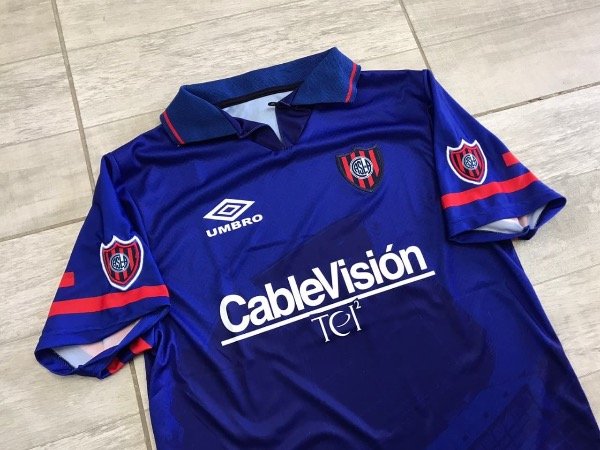 Producto - Camiseta retro de San Lorenzo Azul - 1