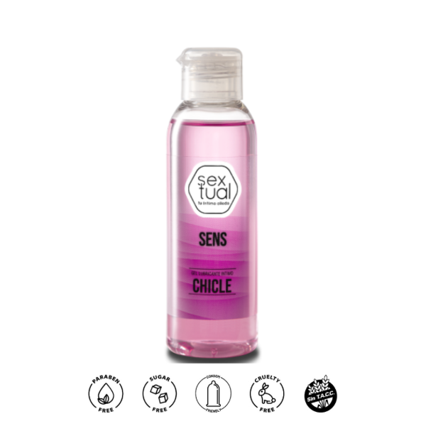 Producto - Sextual Gel Lubricante Sabor Chicle 80ml