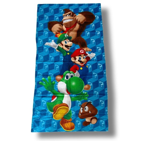 Producto - Mario Bros - Toallon Algodon