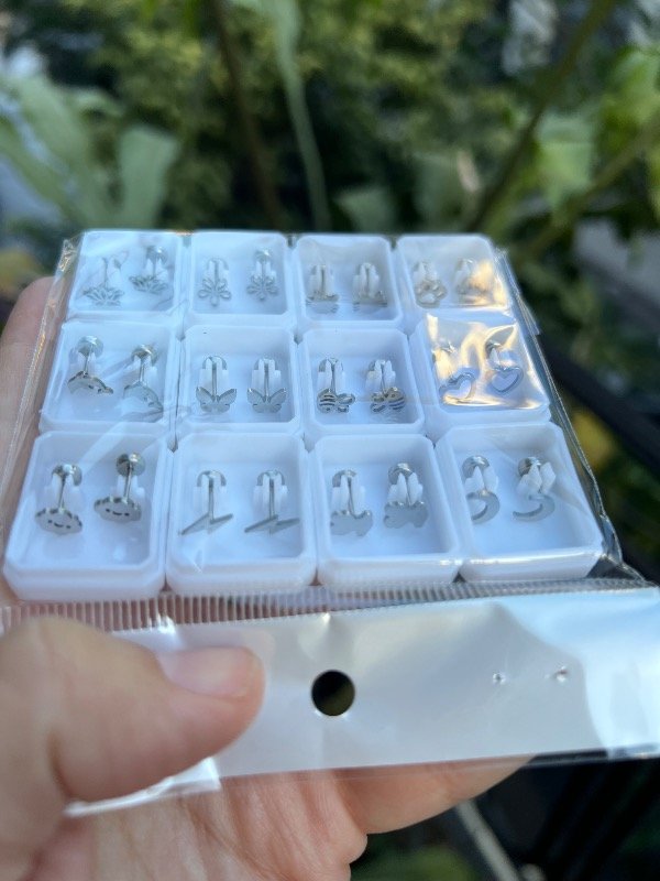 Producto - 12 pares de abridores de acero quirúrgico fotmas