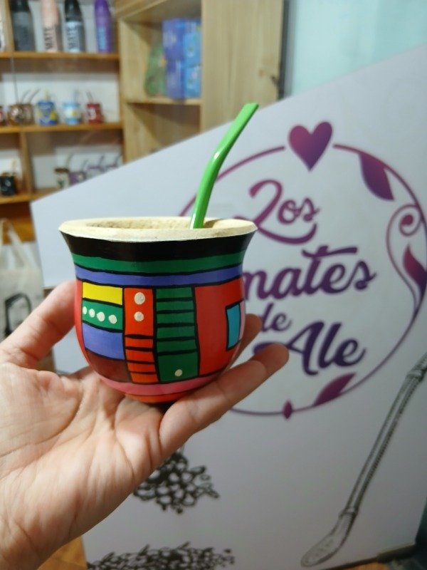 Producto - Mate de calabaza "ARTE" - 7