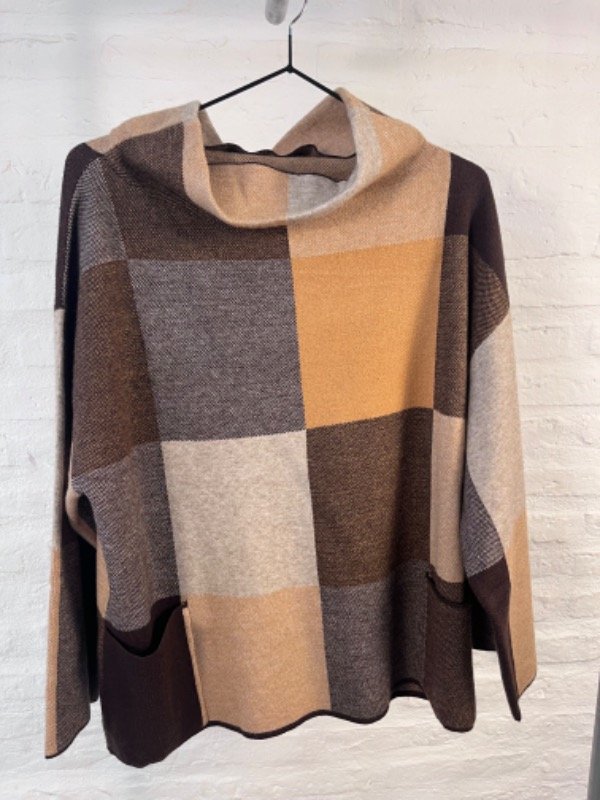 Producto - Polerón cuadros