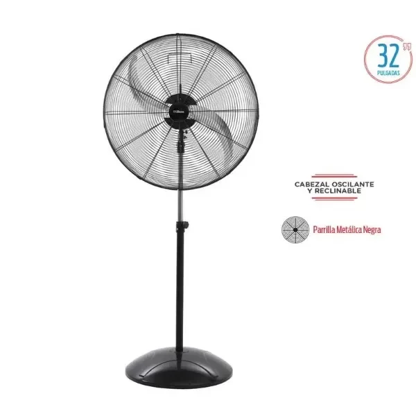 Producto - VENTILADOR PIE INDUSTRIAL 32" LILIANA
