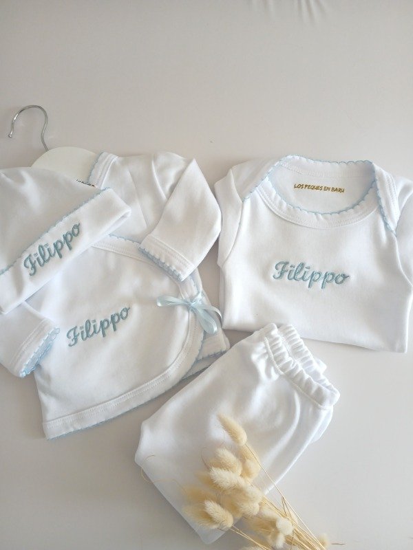 Producto - Ajuar 4 piezas personalizado - 3