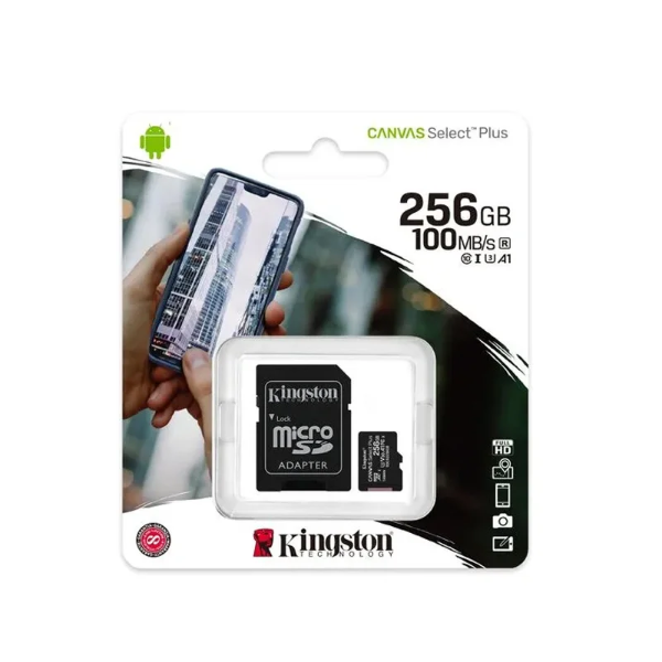 Producto - Memorias de 256 GB tipo Kingston