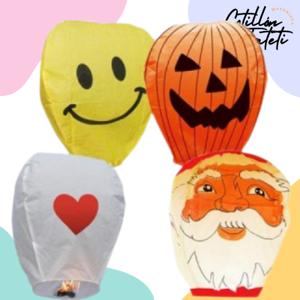 Producto - GLOBO IGNIFUGO VARIAS FORMAS x 1un