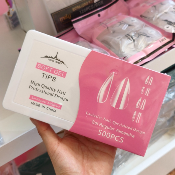 Producto - Tips almendra caja x500 pcs París Night