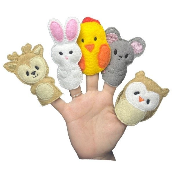 Producto - Titeres de dedos Mini animalitos