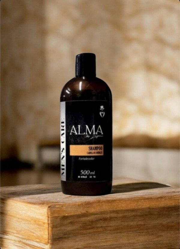 Producto - shampoo  cabellos debiles mens care alma x 500 ml