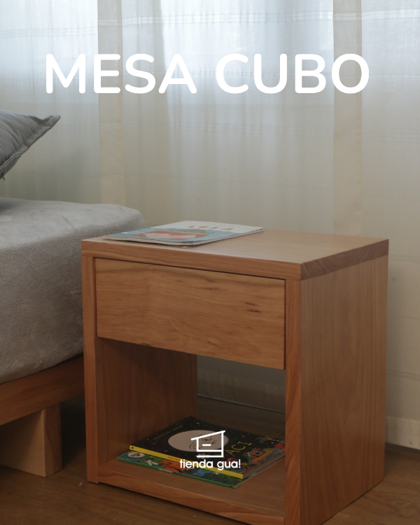 Producto - mesita de luz cubo